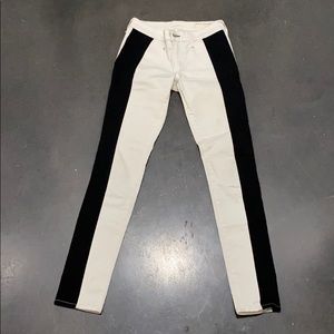 Rag and bone black and white pants